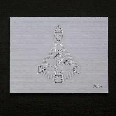 Human Design Bodygraph and Gate Study Notepad Bundle (US Letter Wide)