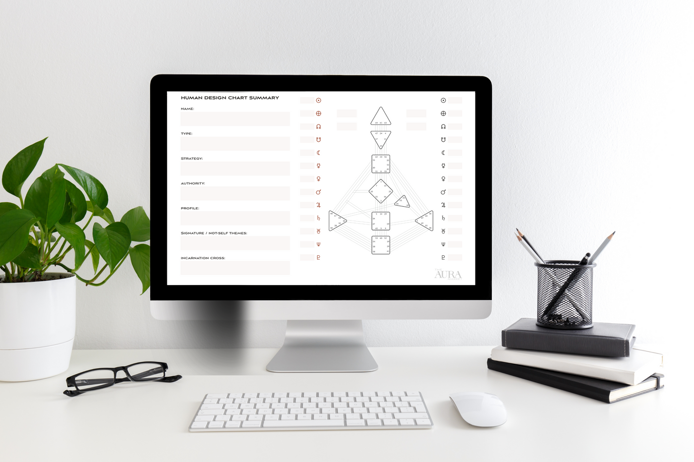 Digital Client Chart Bundle for Human Design