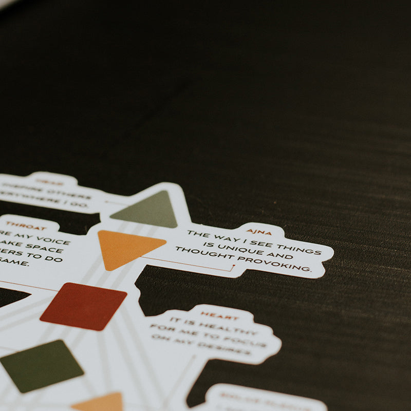 Human Design Bodygraph Matte Sticker Bundle