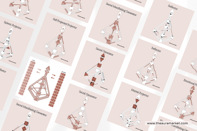 Digital Mini Bundle: Human Design Canva Templates CUSTOMIZABLE BODYGRAPHS