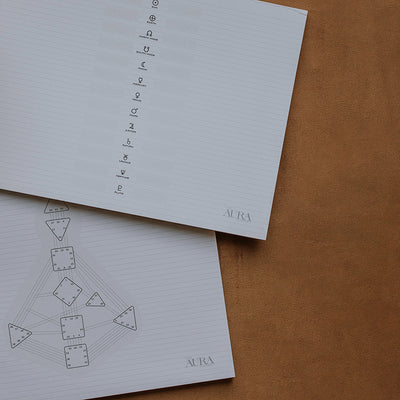 Human Design Bodygraph and Gate Study Notepad Bundle (US Letter Wide)